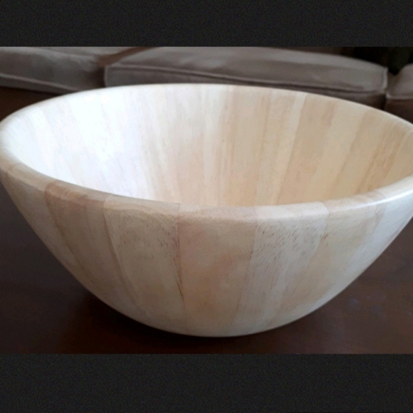 Ikea | Solid Wood Serving / Salad Bowl - Picture 8 of 8
